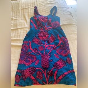African print dress